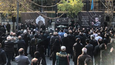 مراسم تشییع پیکر مرحوم فریدون شهبازیان آهنگساز در تهران برگزار شد